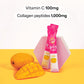 KWANGDONG Vita500 Mango Collagen Peptides Korean Jelly Stick with Vitamin C